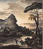 Théodore Géricault (1791 - 1824) Heroische Landschaft mit Fischern, 1818