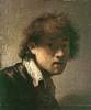 Rembrandt (Harmensz. van Rijn) (1606 - 1669) Jugendliches Selbstbildnis 1629